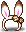 巧克力兔耳朵圖示