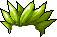 綠色朝天雕塑造型