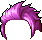 紫色亞里斯造型
