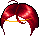紅色動力髮型