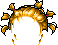 黃色螃蟹小紮造型