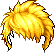 黃色狂野獅子長鬃造型