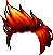 紅色尖翹高聳造型