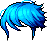 藍色韓系偶像造型