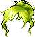 綠色飄揚幻影造型