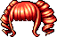 紅色傲嬌髮捲造型
