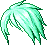 綠色柳葉造型