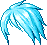 藍色柳葉造型