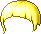 黃色小捲髮結造型