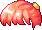 紅色雙色髮辮造型