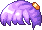 紫色雙色髮辮造型