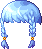 藍色春漾髮型