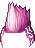 紫色搖滾魂髮型
