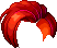 紅色搖滾魂髮型