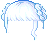 藍色造型編髮髮型