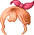 橘色琳髮型
