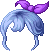 藍色琳髮型