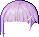 紫色流蘇髮型
