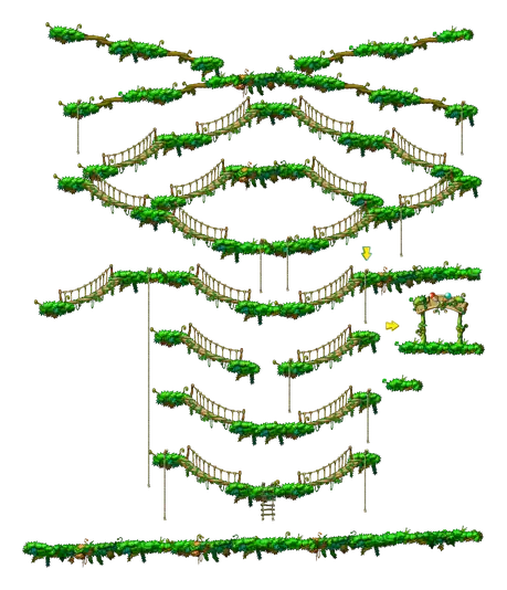 魔法森林南郊場景圖