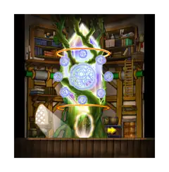 魔法森林圖書館場景圖