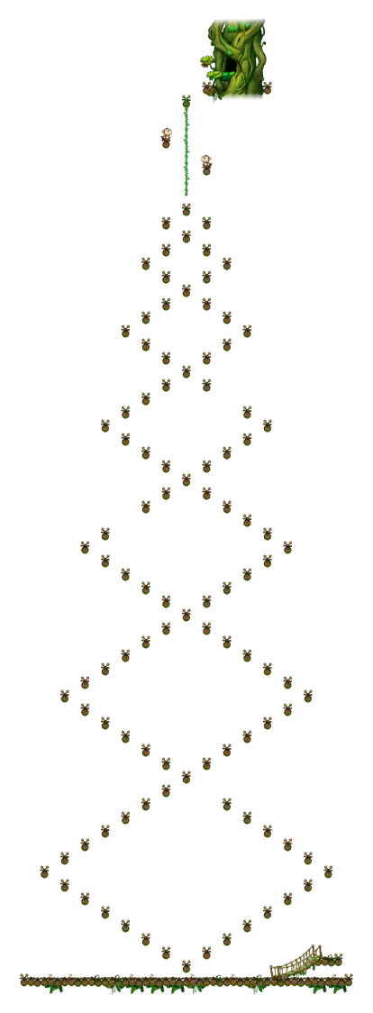 忍耐之林（一層）場景圖